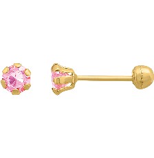 [KDGBQ.441] BROQUEL 3MM ROSA 10K - KDGBQ.441
