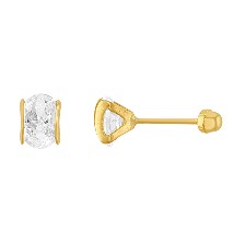 BROQUEL LAZO OVAL 5X3 10K - KDGBQ.459