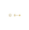 BROQUEL MINI PERLA FLOR 10K - KDGBQ.482