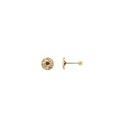 BROQUEL OJO TURCO ROJO 10K - KDGBQ.496