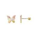 BROQUEL MARIPOSA 3 COLORES 10K - KDGBQ.547