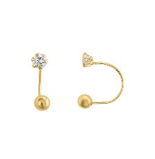 [KDGBQ.590] BROQUEL CURVO CIRCONIA / BOLA 10K - KDGBQ.590