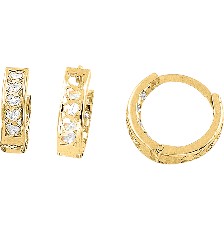 [KDGE.606] HUGGIE CORAZONES LASER 10K DOBLE VISTA - KDGE.606