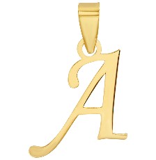 DIJE MINI INICIAL LISA A 10K - KDGD.698