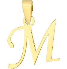 [KDGD.710] DIJE MINI INICIAL LISA M 10K - KDGD.710