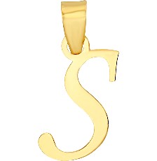 DIJE MINI INICIAL LISA S 10K - KDGD.715