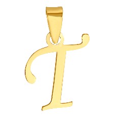 DIJE MINI INICIAL LISA T 10K - KDGD.716