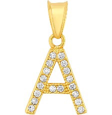 DIJE INICIAL CIRCONIAS A 10K - KDGD.722