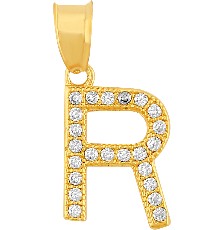 DIJE INICIAL CIRCONIAS R 10K - KDGD.738