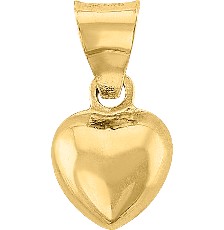 [KDGD.757] DIJE MINI CORAZÓN INFLADO 10K - KDGD.757