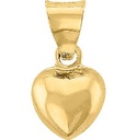 DIJE MINI CORAZÓN INFLADO 10K - KDGD.757