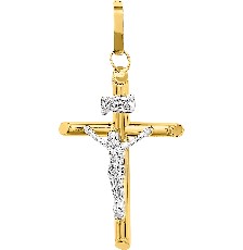 CRUZ CRISTO BLANCO 10K - KDGD.789