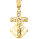 DIJE MINI ANCLA CRISTO 10K - KDGD.798