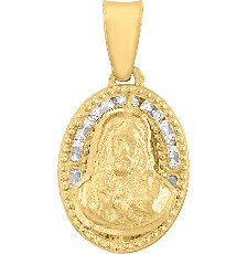 [KDGM.822] MEDALLA SGDO CORAZON 10K - KDGM.822