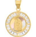 MEDALLA GUADALUPE BAGUETTE 10K - KDGM.835