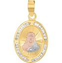 MEDALLA DIV ROSTRO 3 COLORES 10K - KDGM.839