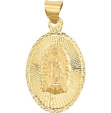 [KDGM.860] MEDALLA OVAL GUADALUPE 10K - KDGM.860