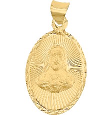 [KDGM.861] MEDALLA OVAL SGDO CORA 10K - KDGM.861