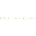 PULSERA ESTRELLAS 3C 18CM 10K - KDGP.900