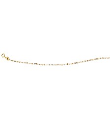 CADENA VALENTINA 030 3 COLORES ESTRELLA10K 45CM  - KDGC.967