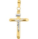 DIJE CRISTO BLANCO 14K - KDG14M.1035