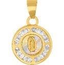 MEDALLA MINI GUADALUPE 14K - KDG14M.1039