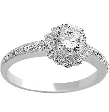 ANILLO SOLIT SOL PIEDRAS BASE .925 - KDSIR.17e