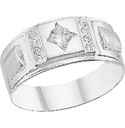 ANILLO CAB ROMBO CRUZ CIRC .925 - KDSIR.86e