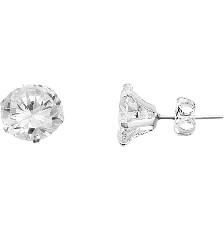 [KDSIBQ.148p] BROQUEL CIRCONIA RECTO 10MM .925 - KDSIBQ.148p