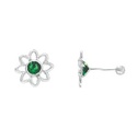 BROQUEL SOL CIRC VERDE .925 - KDSIBQ.198p