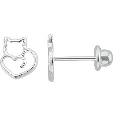 [KDSIBQ.209p] BROQUEL GATO FIGURA .925 - KDSIBQ.209p