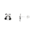 BROQUEL OSITO ESMALTADO .925 - KDSIBQ.223p