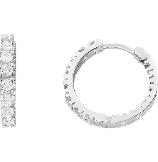 HUGGIE CIRCULO ENGRANE .925 - KDSIE.262e