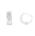 HUGGIE CIRCONIA REDONDA .925 - KDSIE.271d