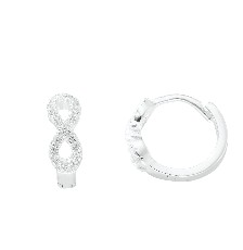 HUGGIE MINI INFINITO .925 - KDSIE.274e