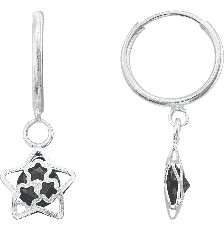 COQUETA ESTRELLA NEGRA .925 - KDSIE.280e