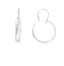 ARRACADA INDIA DELG GRABADA #2 .925 - KDSIE.334d