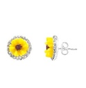 BROQUEL GIRASOL .925 - KDSIBQ.359c