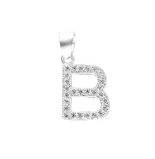 [KDSID.379p] DIJE INICIAL MINI "B" .925 - KDSID.379p