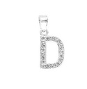 DIJE INICIAL MINI "D" .925 - KDSID.381p