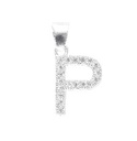 DIJE INICIAL MINI "P" .925 - KDSID.393p