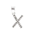 DIJE INICIAL MINI "X" .925 - KDSID.398Xp