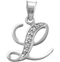 DIJE INICIAL LETRA L .925 - KDSID.412e