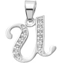 DIJE INICIAL LETRA U .925 - KDSID.420e