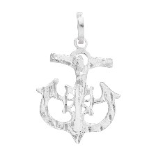 DIJE ANCLA CRUZ #3 .925 - KDSID.442c