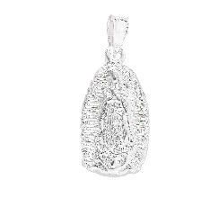 DIJE GUADALUPE ESTAMPADA .925 - KDSID.446c