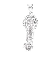 DIJE GUADALUPE REZO .925 - KDSID.447d