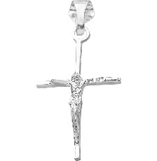 [KDSID.471c] DIJE CRISTO CRUZ DELGADA .925 - KDSID.471c