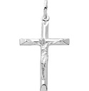DIJE CRISTO SEMI TUBO RECTO .925 - KDSID.477d