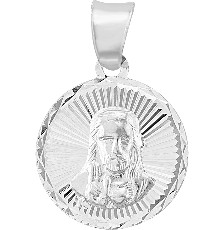 MEDALLA SAGDO CORAZON MINI .925 - KDSIM.482c